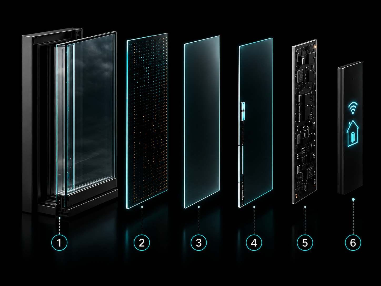 Natura Vue system layers 3D render